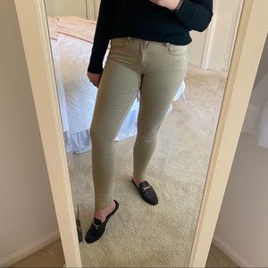 Kahki Skinny Jeans - American Eagle super stretch